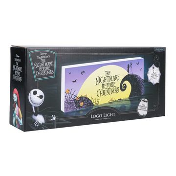 Paladone LED Dekofigur Nightmare Before Christmas Logo Leuchte, LED fest integriert