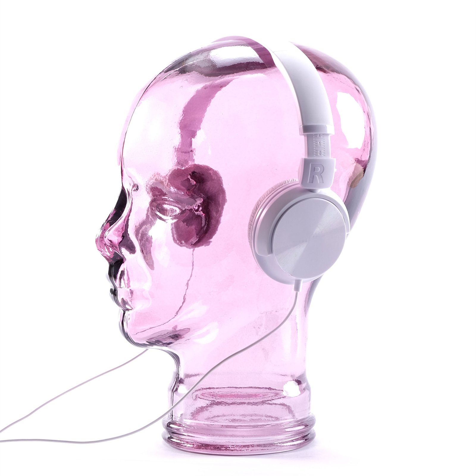 DESIGN DELIGHTS Skulptur Glas KOPFHÖRERSTÄNDER MICK günstig online kaufen