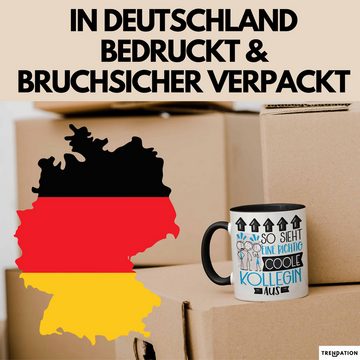 Trendation Tasse Kollegin Geschenk Tasse Lustig Geschenkidee für Kollegin Geburtstag So