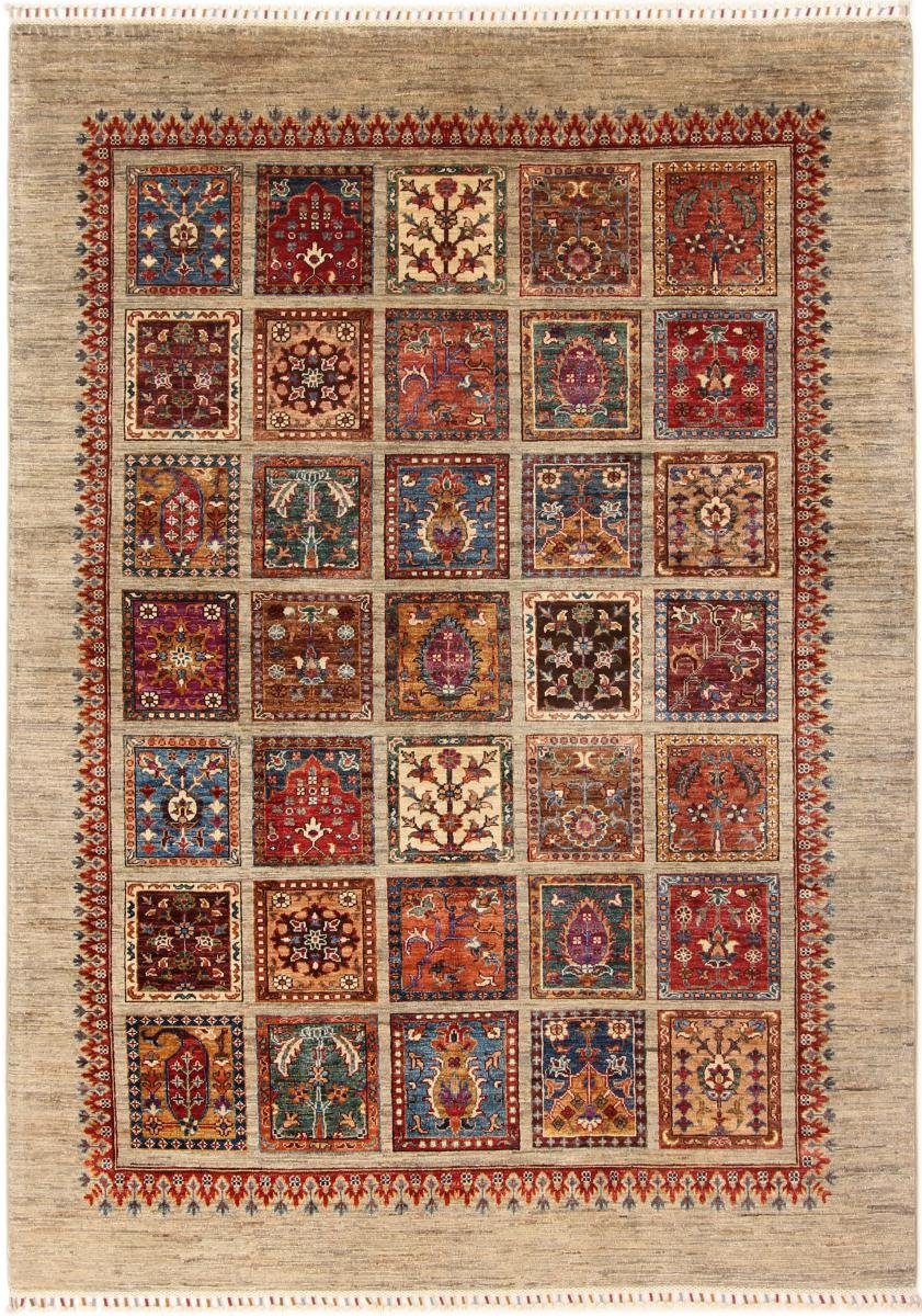 Orientteppich Arijana Bakhtiari 173x238 Handgeknüpfter Orientteppich, Nain Trading, rechteckig, Höhe: 5 mm