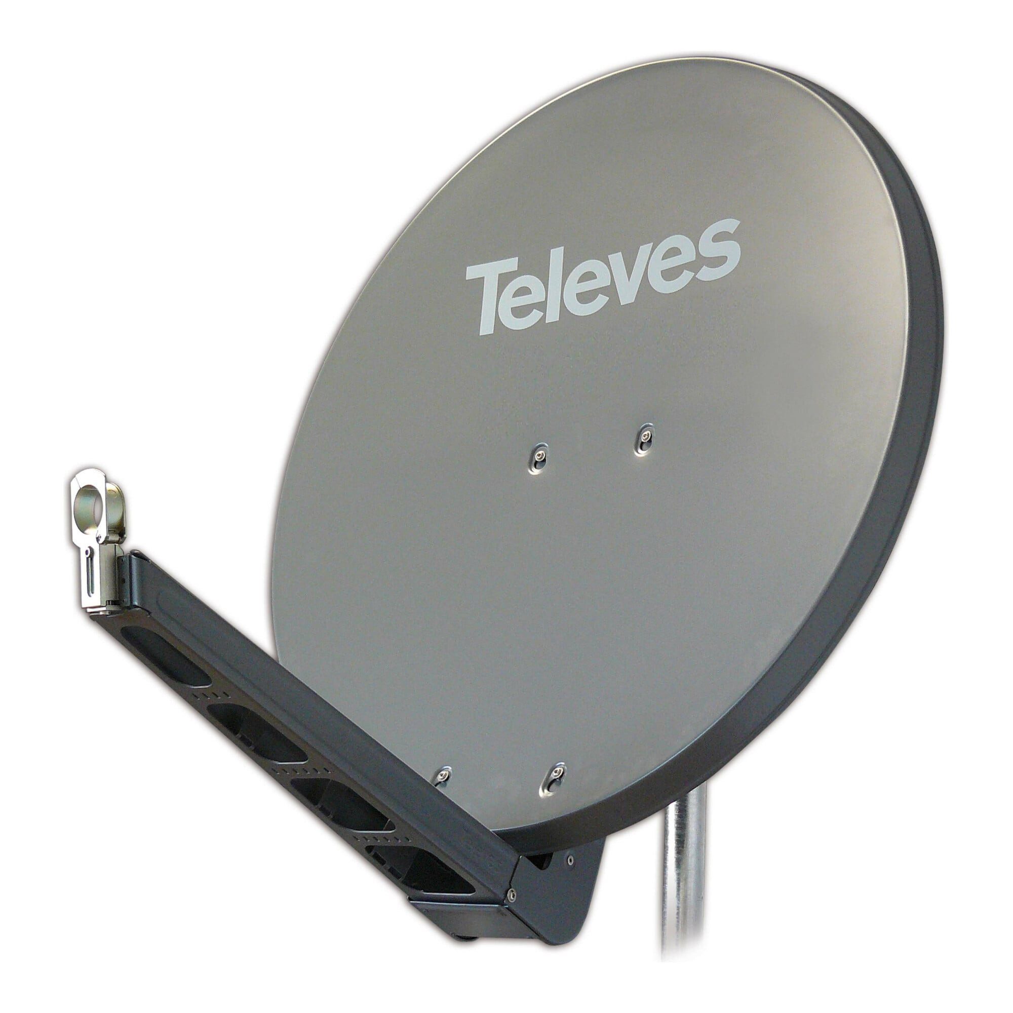 Televes Televes QSD-Line Offset Reflektor 85x95cm Ral7011 S85QSD-G SAT-Kabel