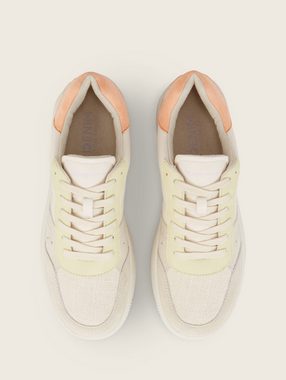 TOM TAILOR Denim Sneaker mit Colour Blocking Sneaker