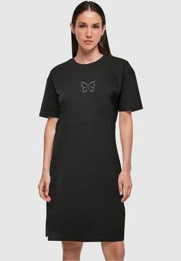 Merchcode Shirtkleid Merchcode Damen Ladies Spring - Butterfly Oversized Slit Dress (1-tlg)