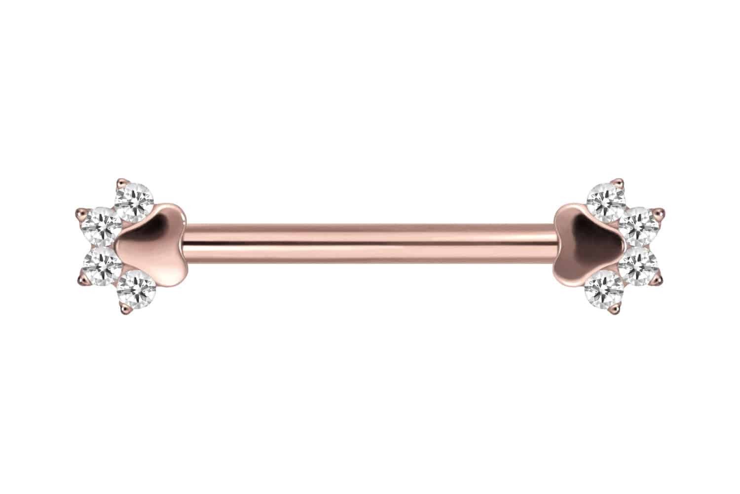 Roségoldfarben