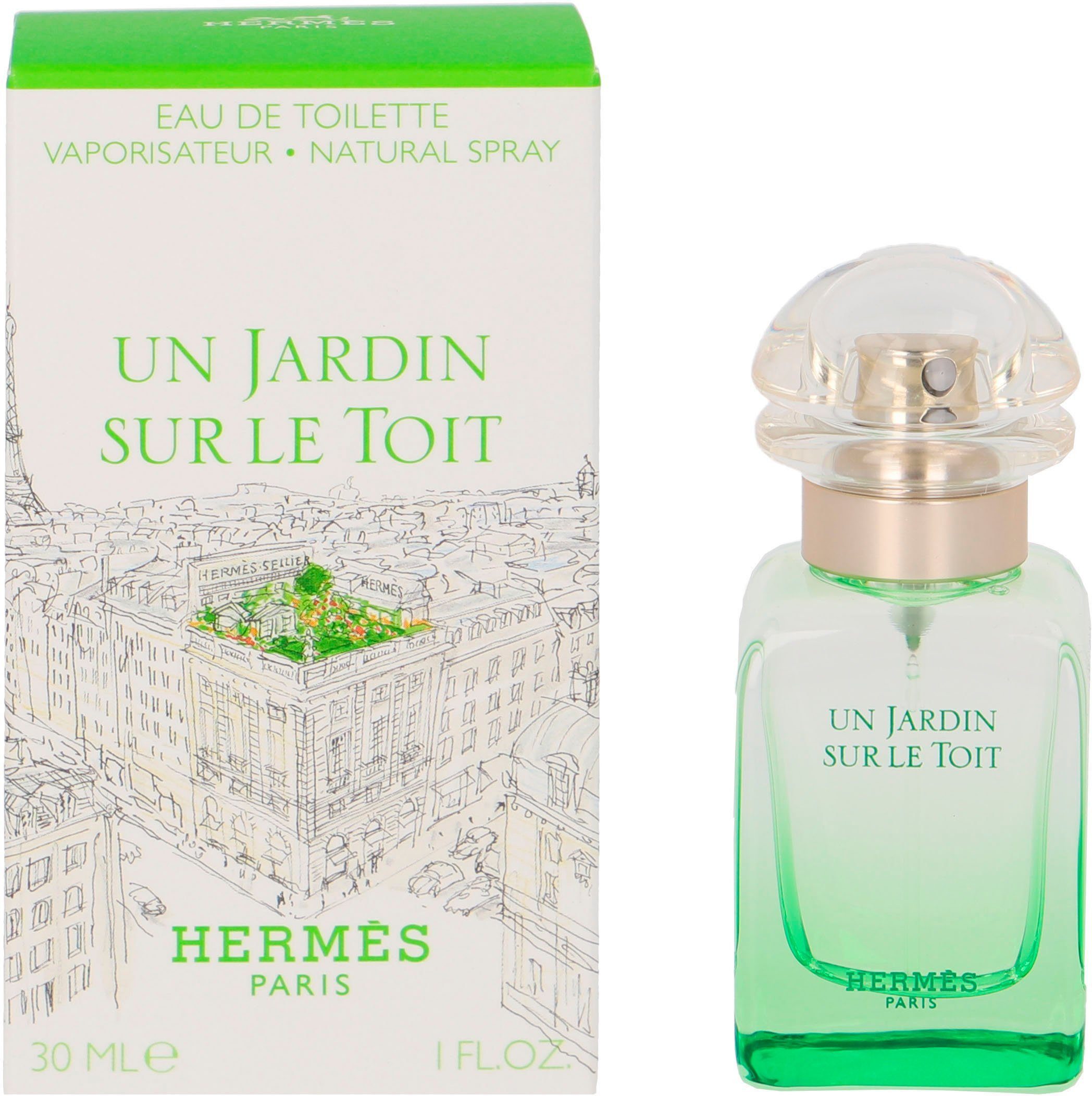 HERMÈS Eau de Toilette Un Jardin Sur Le Toit, Glasflakon, Parfüm EDT, Herrenduft