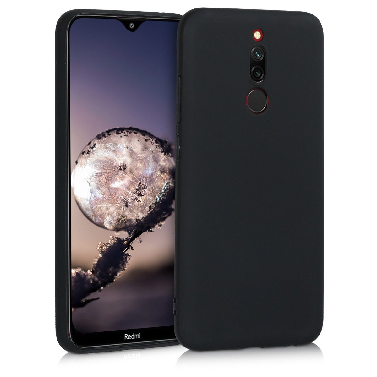 kwmobile Handyhülle Handyhülle für Xiaomi Redmi 8 Hülle, Weiches Handy Silikon Case - Schutzhülle Cover