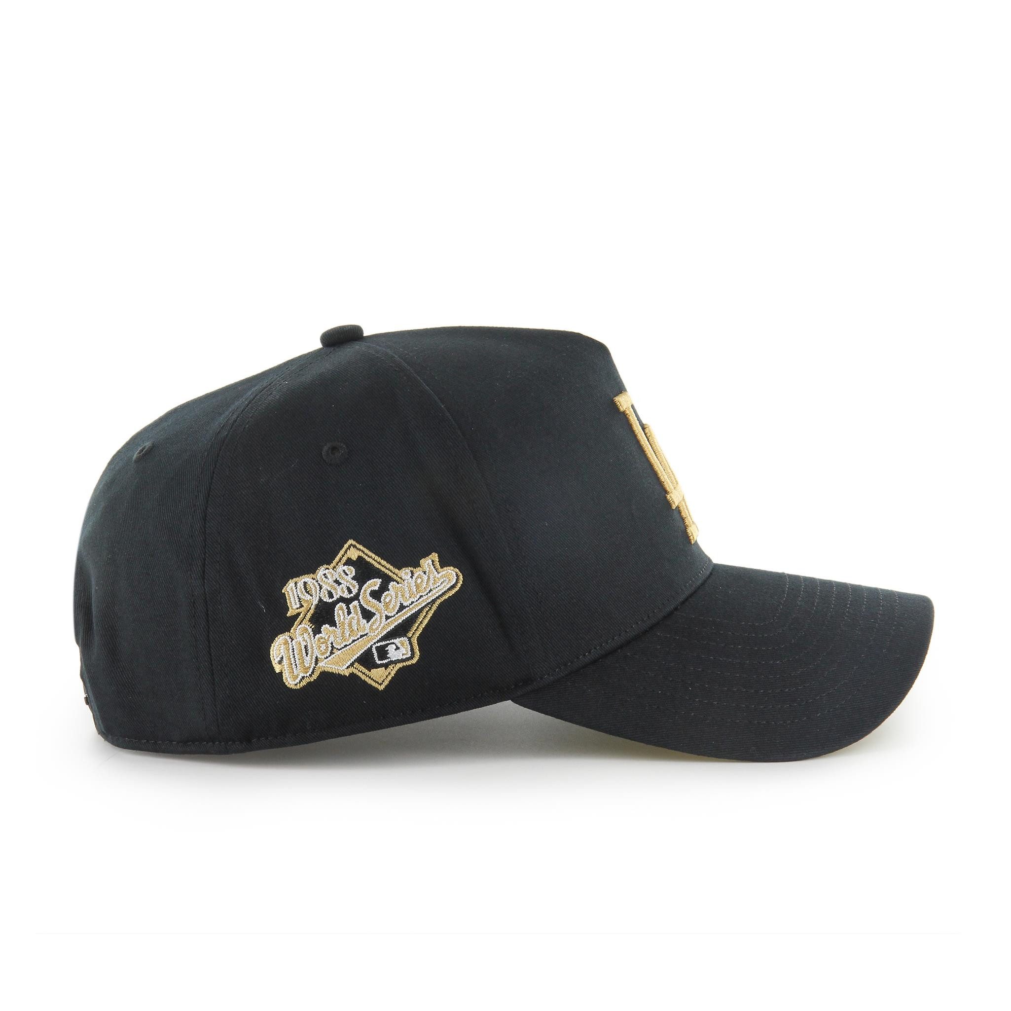 '47 Brand Baseball Cap '47 Brand Cap MLB LA Dodgers Sure Shot TT Cotton ’47 MVP DT Black (Basecap, Basecap) Used-Look (Garment Wash)