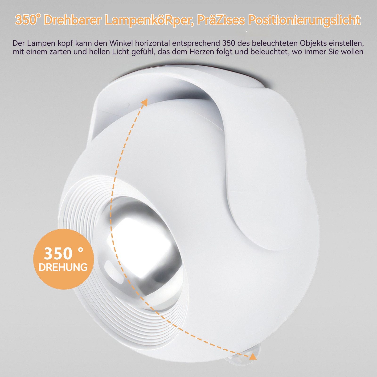 BlingBin LED Wandleuchte Induktions Wandlampe für günstig online kaufen