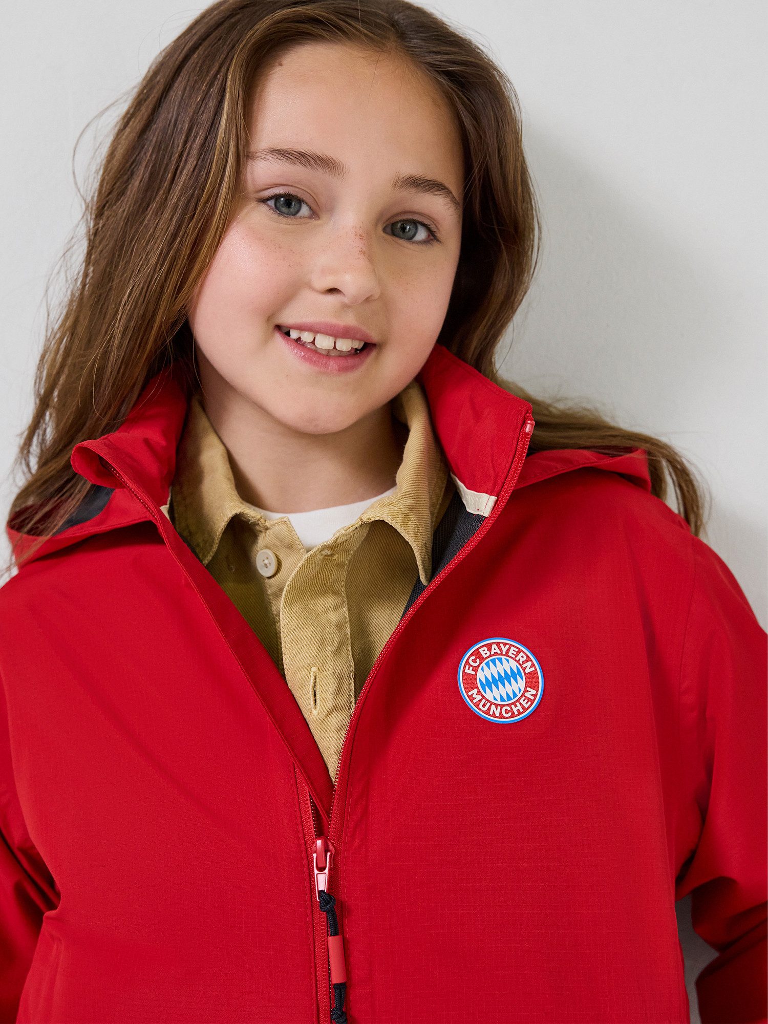 FC Bayern München Regenjacke FC Bayern München, Regenjacke Essentials, Kinder, Rot