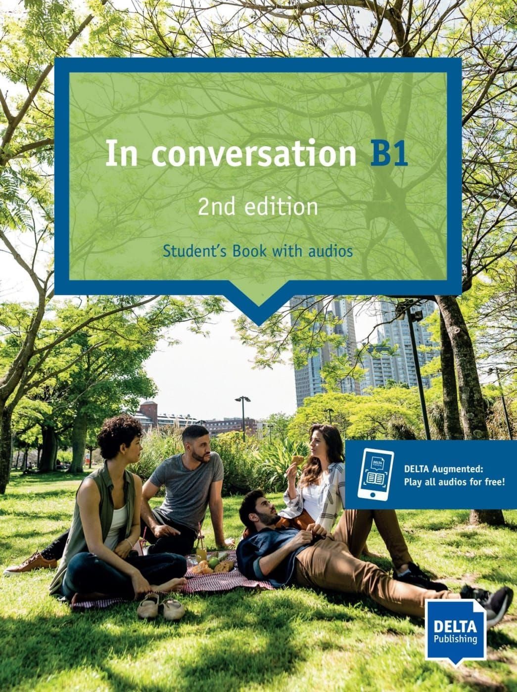 In conversation B1, 2nd edition / diverse, Conversation course. Student’s Book with audios