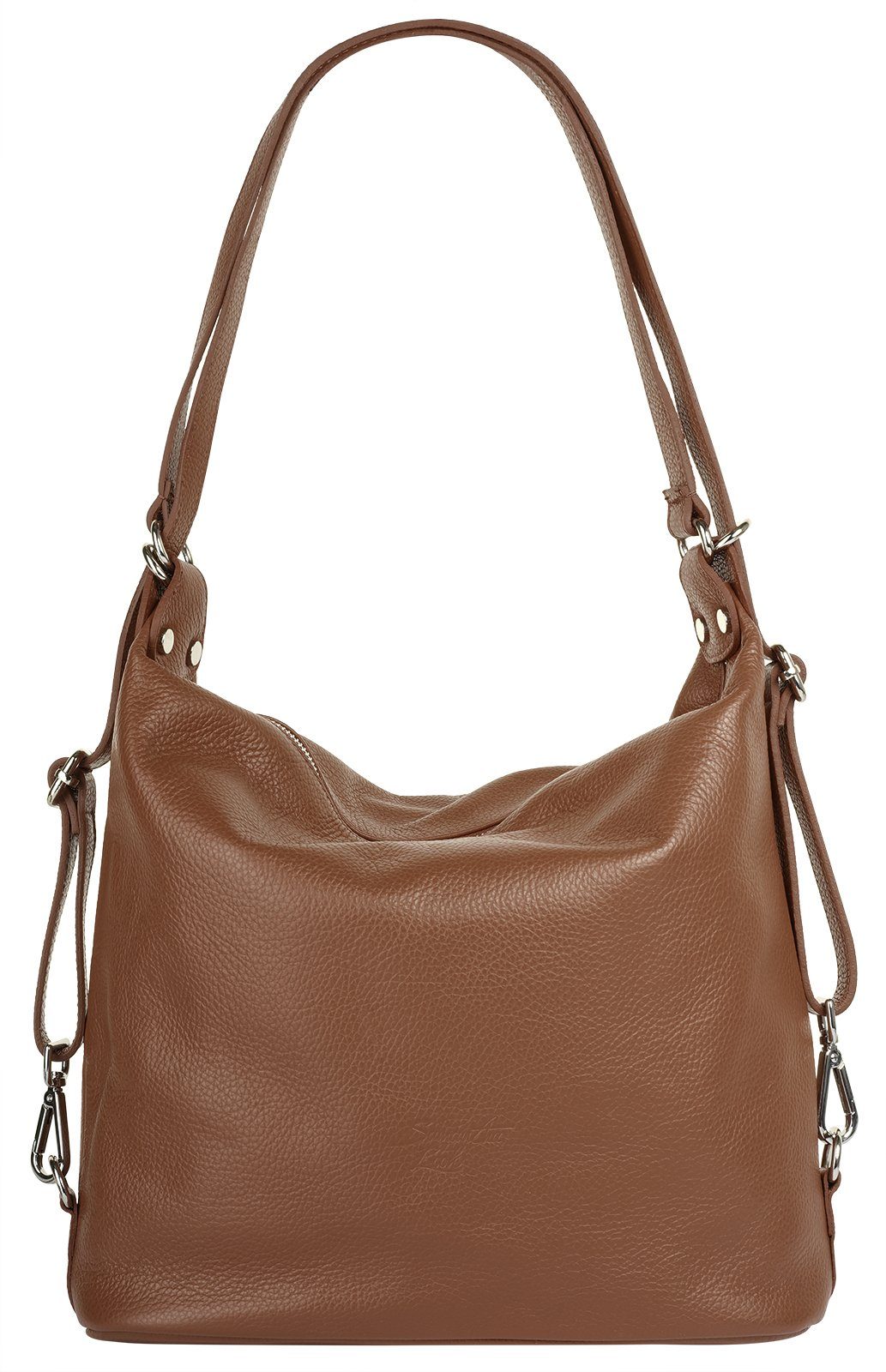 Samantha Look Shopper, echt Leder, Made in Italy