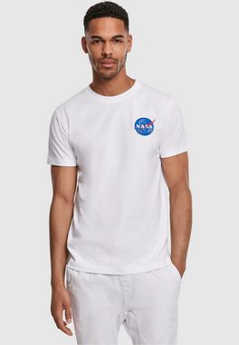 MisterTee T-Shirt MisterTee Herren NASA Logo Embroidery Tee (1-tlg)