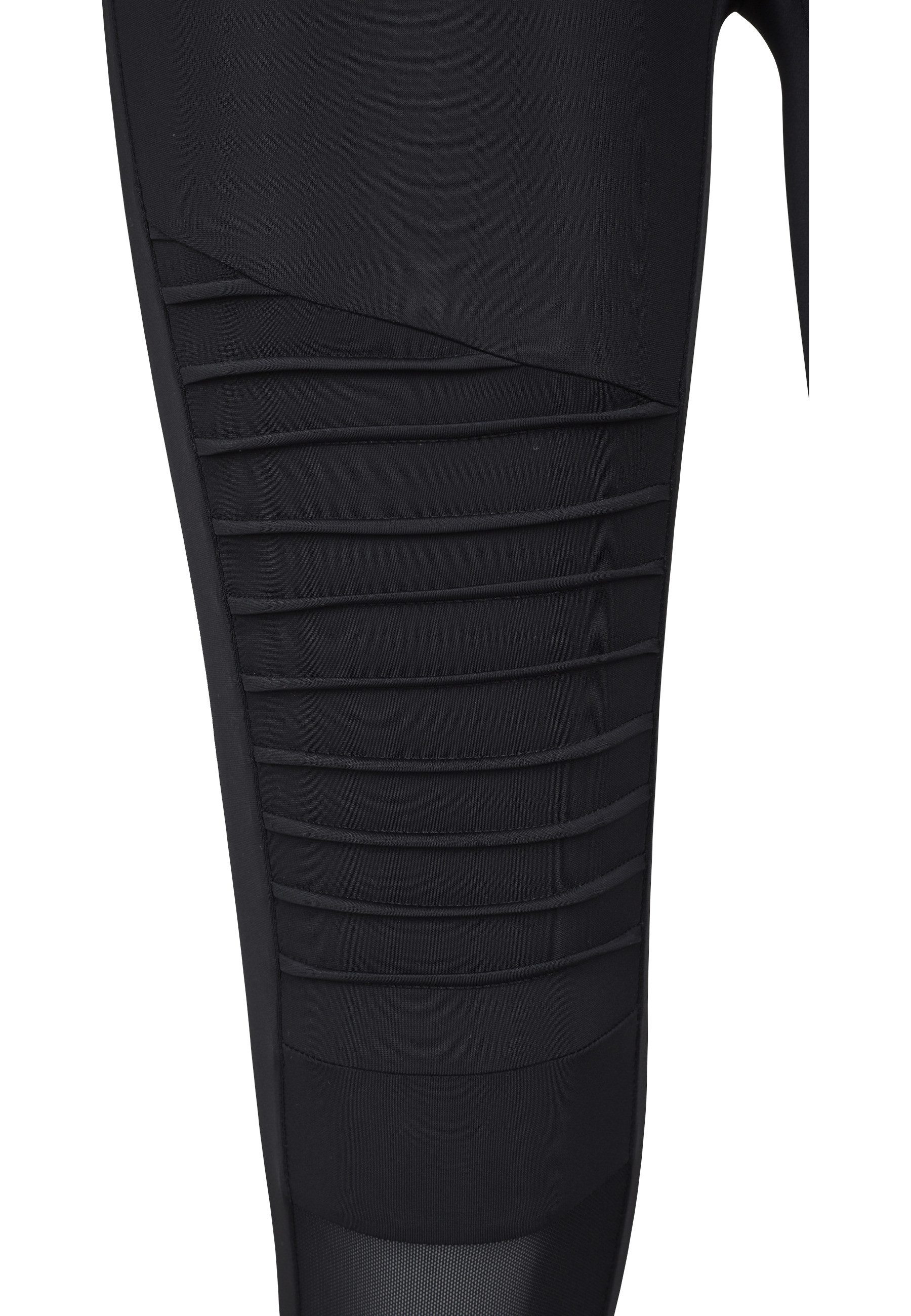 URBAN CLASSICS Leggings Urban Classics Damen Ladies Tech Mesh Biker Leggings (1-tlg) – Bild 3 von 5