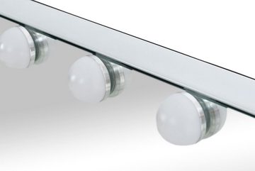 CLP Schminkspiegel Marlene, LED, dimmbar, drei Lichtmodi, USB-Port
