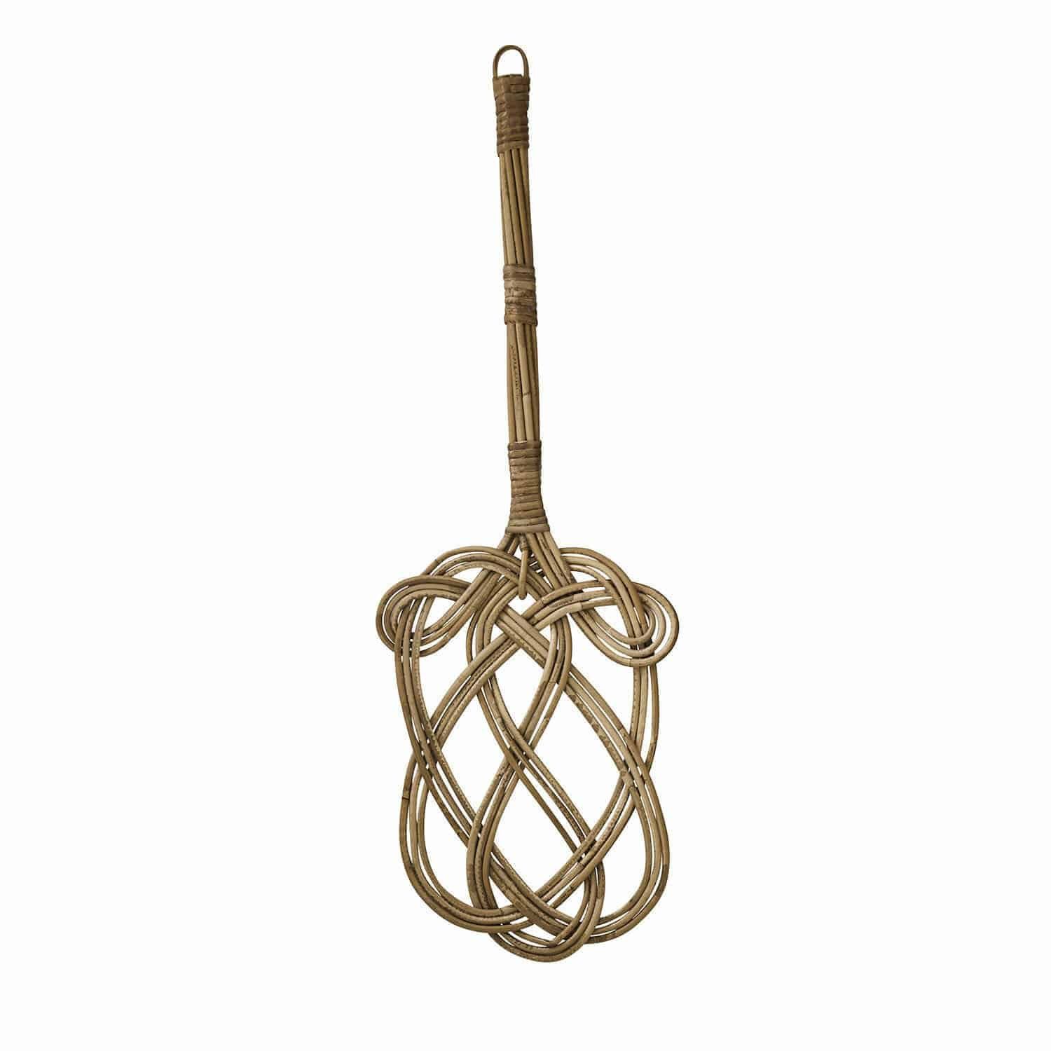 Mirabeau Badaccessoire-Set Teppichklopfer Yarven braun