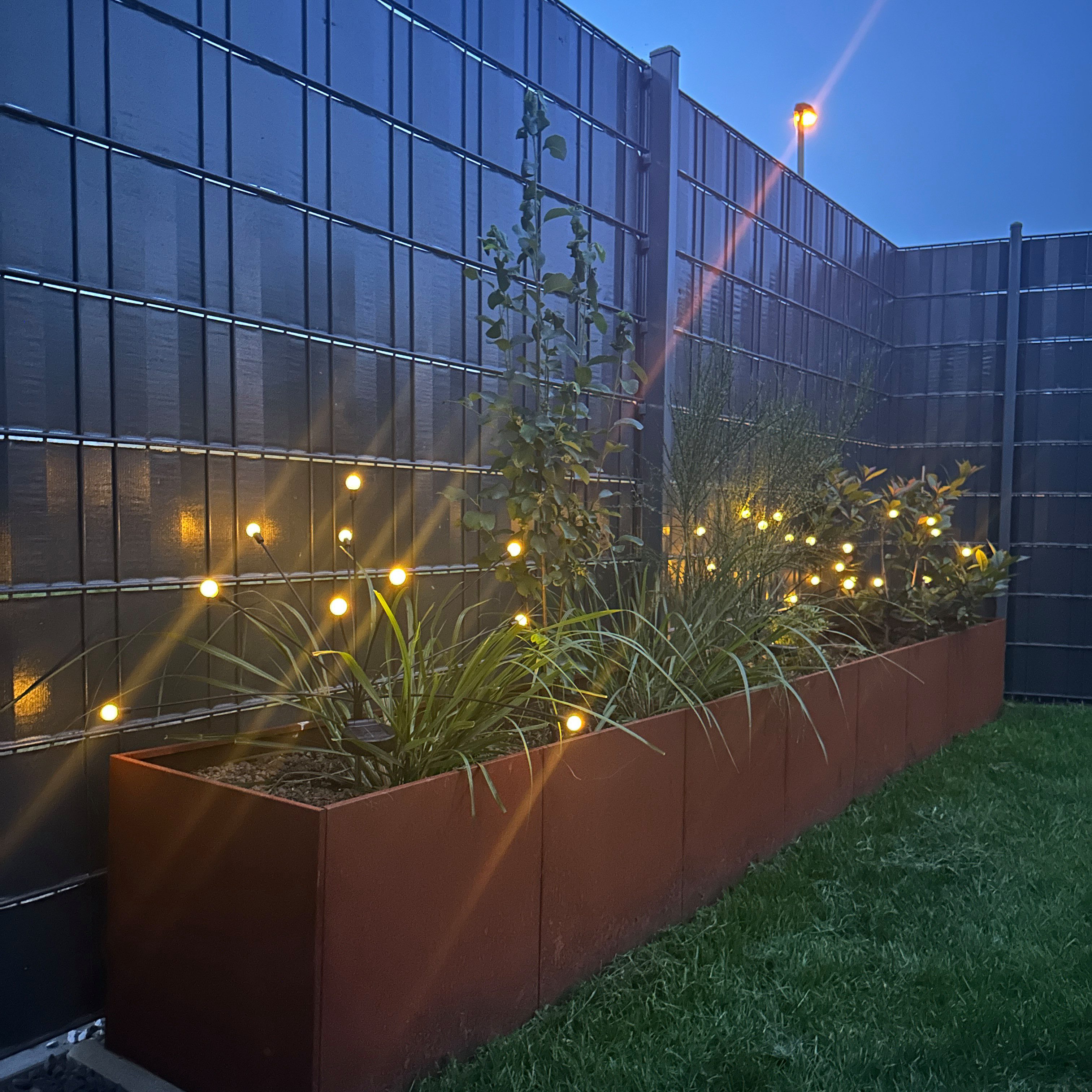 Salcar LED Solarleuchte Solarleuchten Garten 2er Solar Gartenleuchten Kugel günstig online kaufen