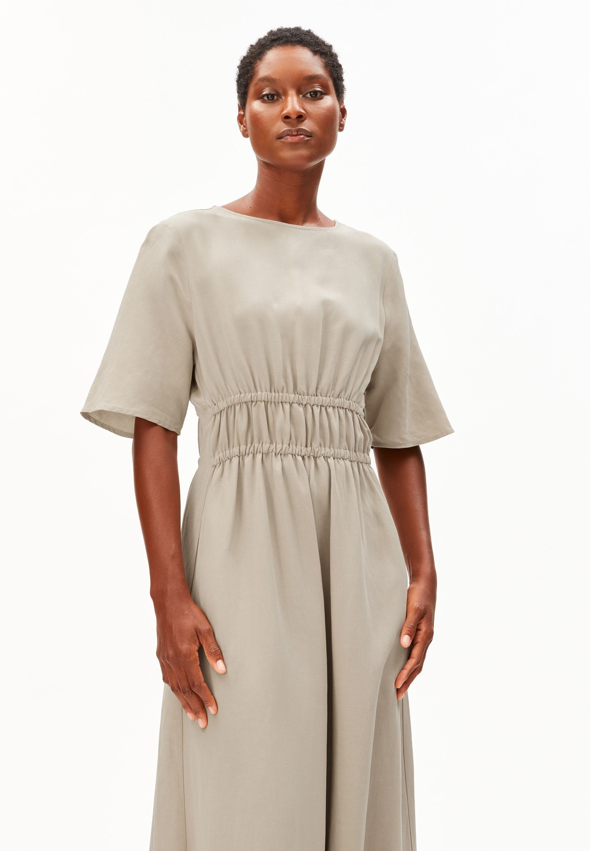 Armedangels Jerseykleid LINO BLEND Leinen-Mix (Regular Fit) Leinen-Mix günstig online kaufen