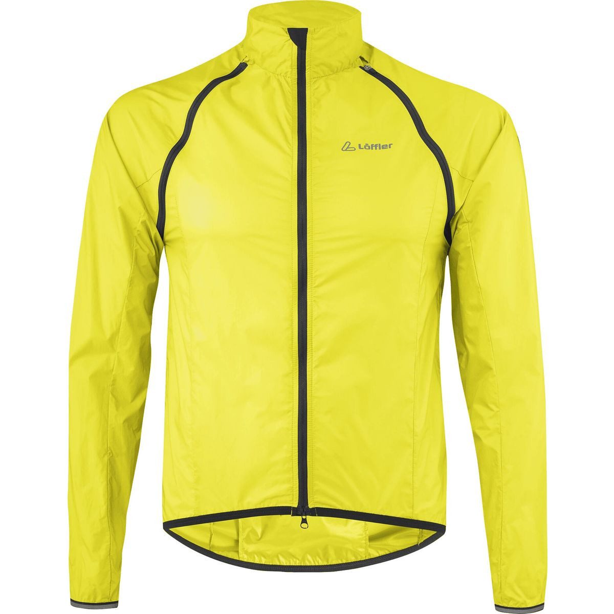 Löffler Fahrradjacke Men Bike Zip-off Jacket Windshell Funktionale Radjacke mit winddichtem, wasserabweisendem Material und