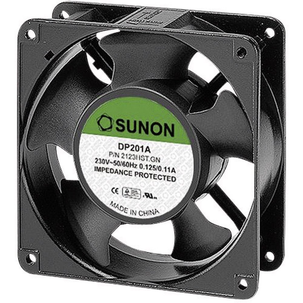 Sunon Gehäuselüfter Sunon DP201A2123HST.GN Axiallüfter 230 V/AC 177 m³/h (L x B x H) 120 x