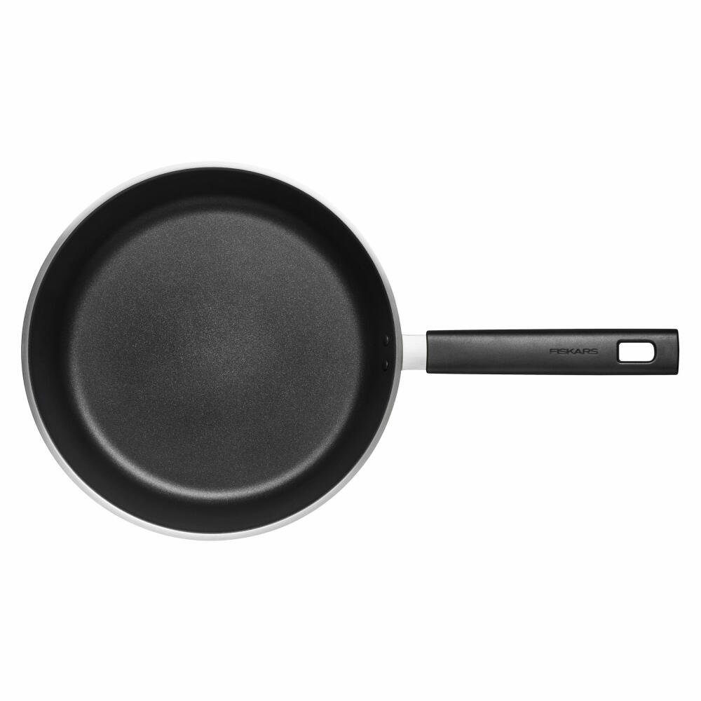 Fiskars Bratpfanne Hard Face Steel Ø 28 cm, Edelstahl
