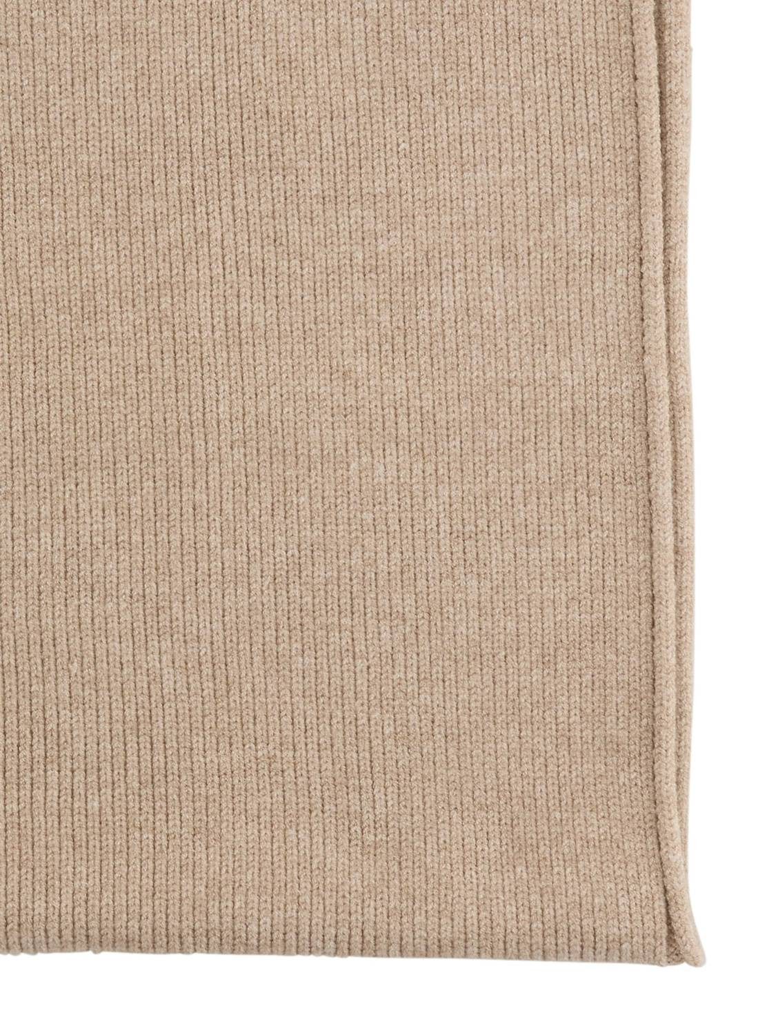 TOM TAILOR Modeschal Eclipse, Elegante Rippstruktur in zeitlosem Schwarz