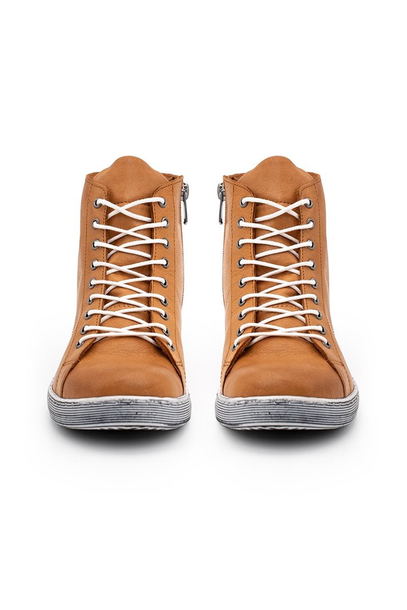 Andrea Conti Sneaker Damen - CATALINA - cognac, weiß Sneaker