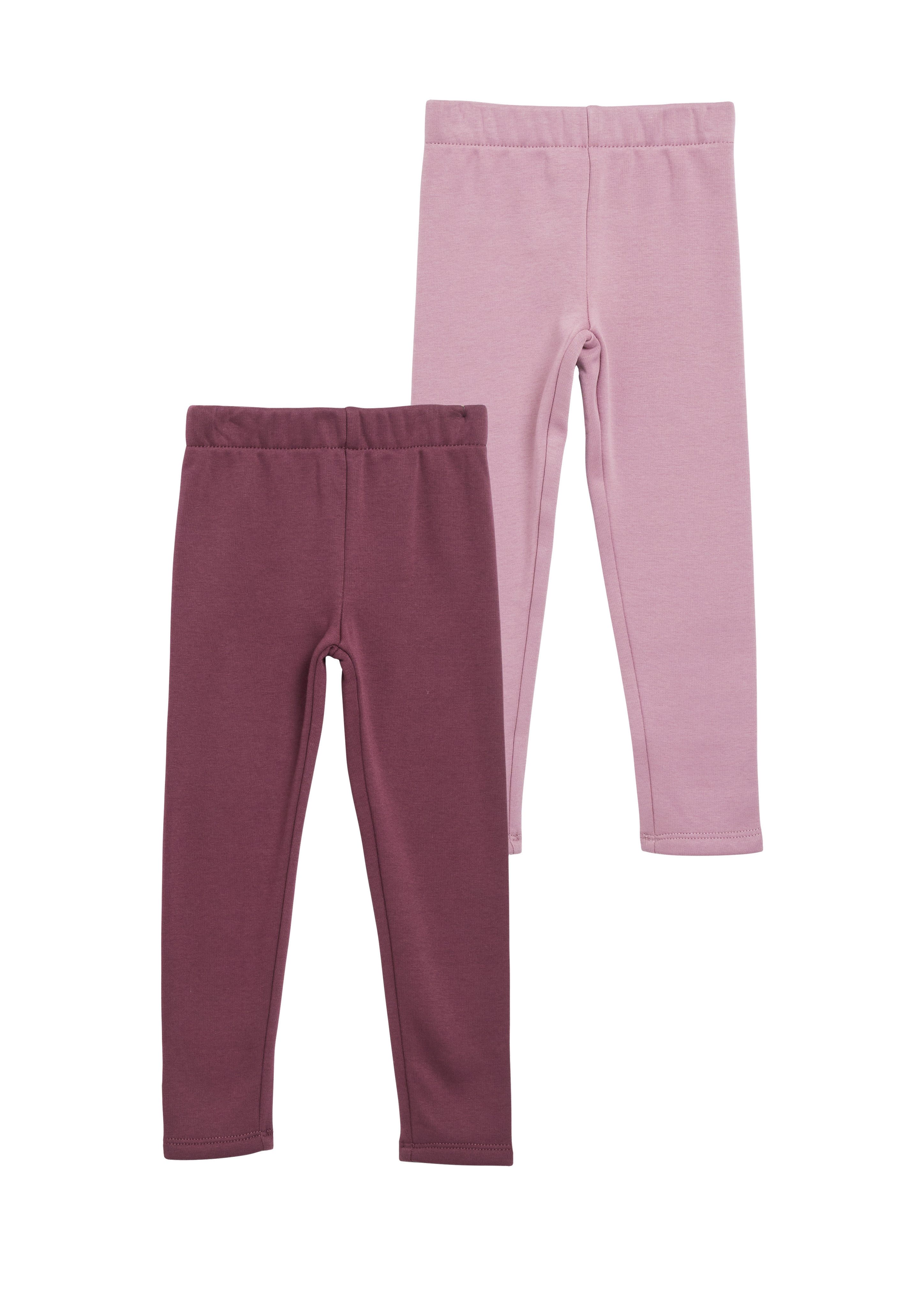 s.Oliver Junior Thermoleggings (Packung, 2er) Weiche Fleece-Qualität im Materialmix / für Girls / 2er Pack
