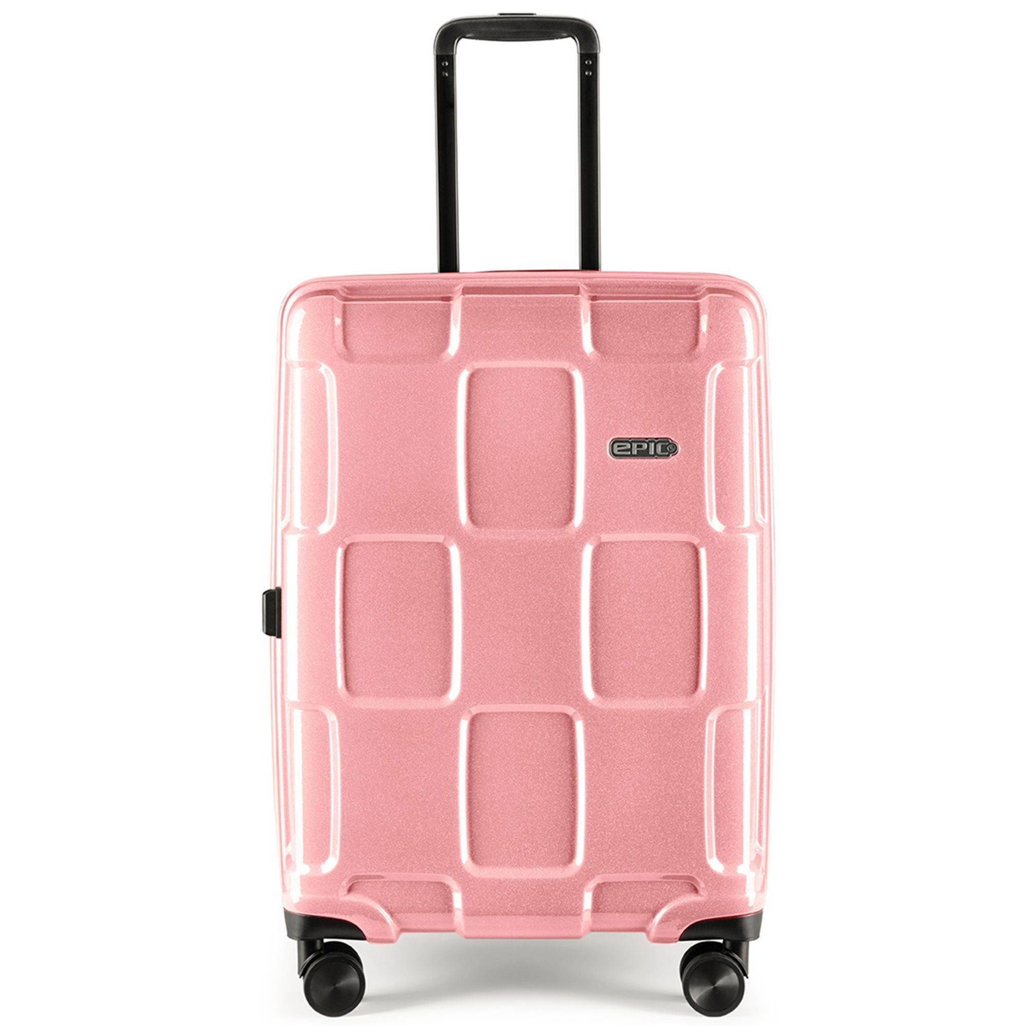 Reflex, EPIC Polycarbonat Hartschalen-Trolley Rollen, crystalrose Crate 4