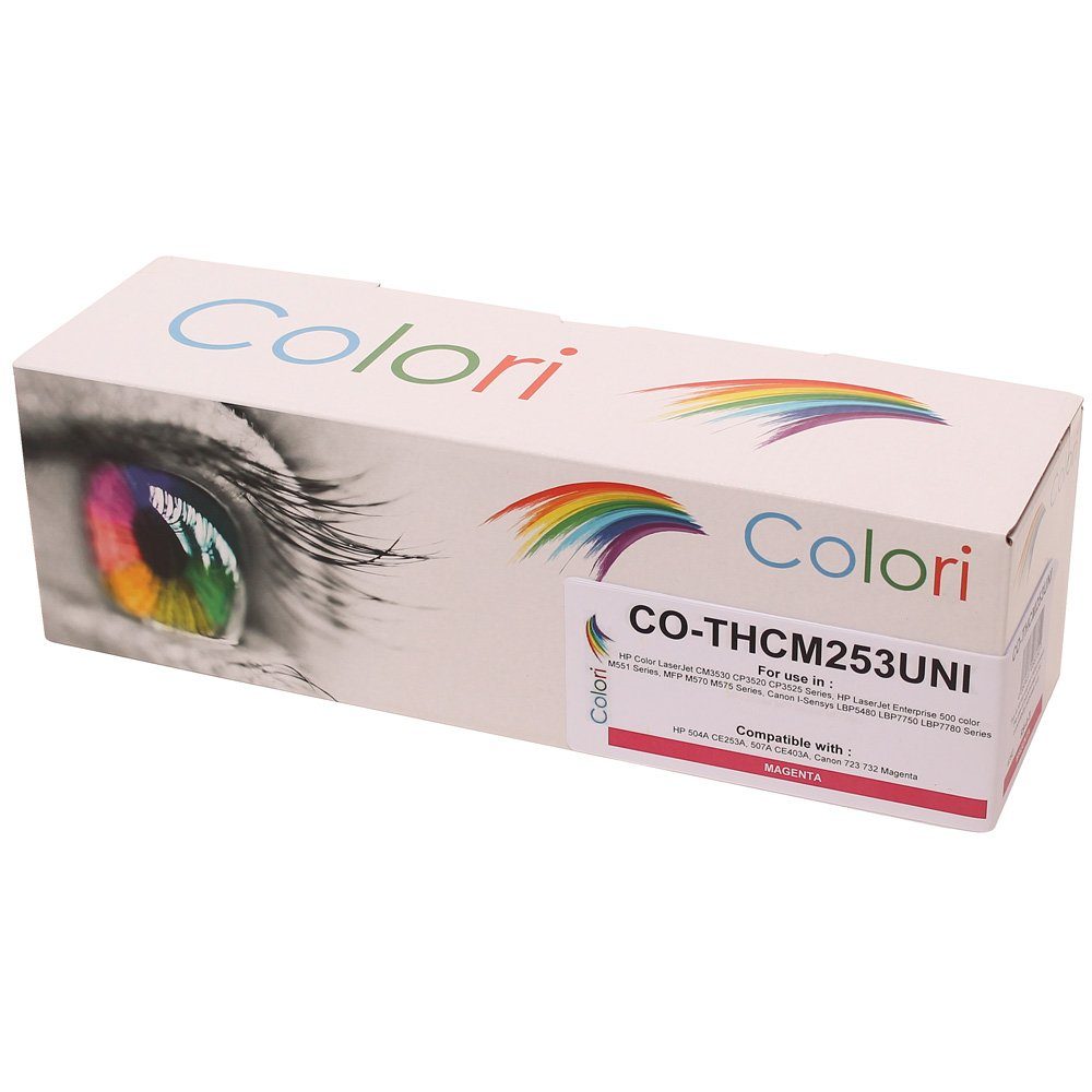 Colori Tonerkartusche, Kompatibler Toner für Canon 723 Magenta für Canon I-Sensys LBP-7750 LBP-7750c LBP-7750cdn von Colori