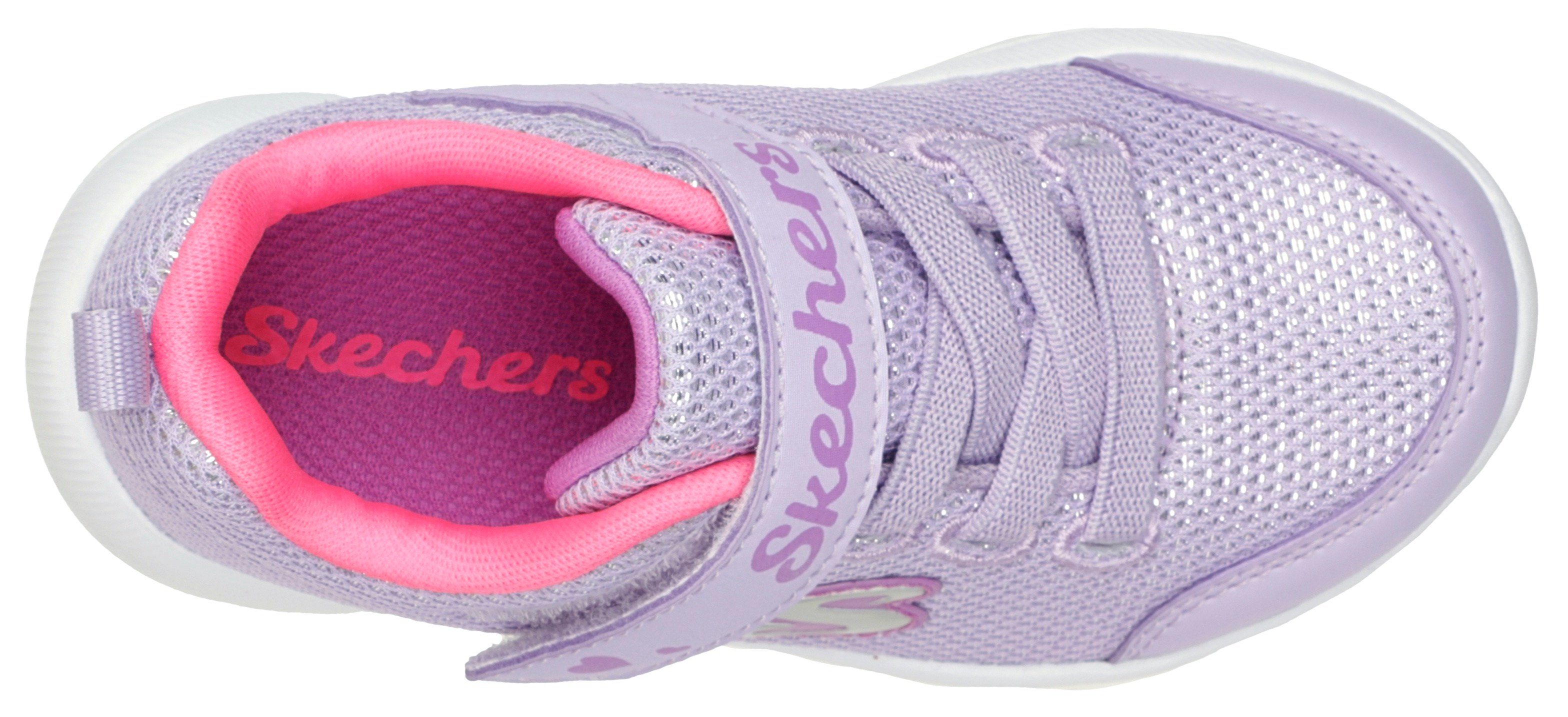 Skechers Sneaker Slip-On zum SKECH-STEPZ Kids 2.0 Schlupfen lavendel