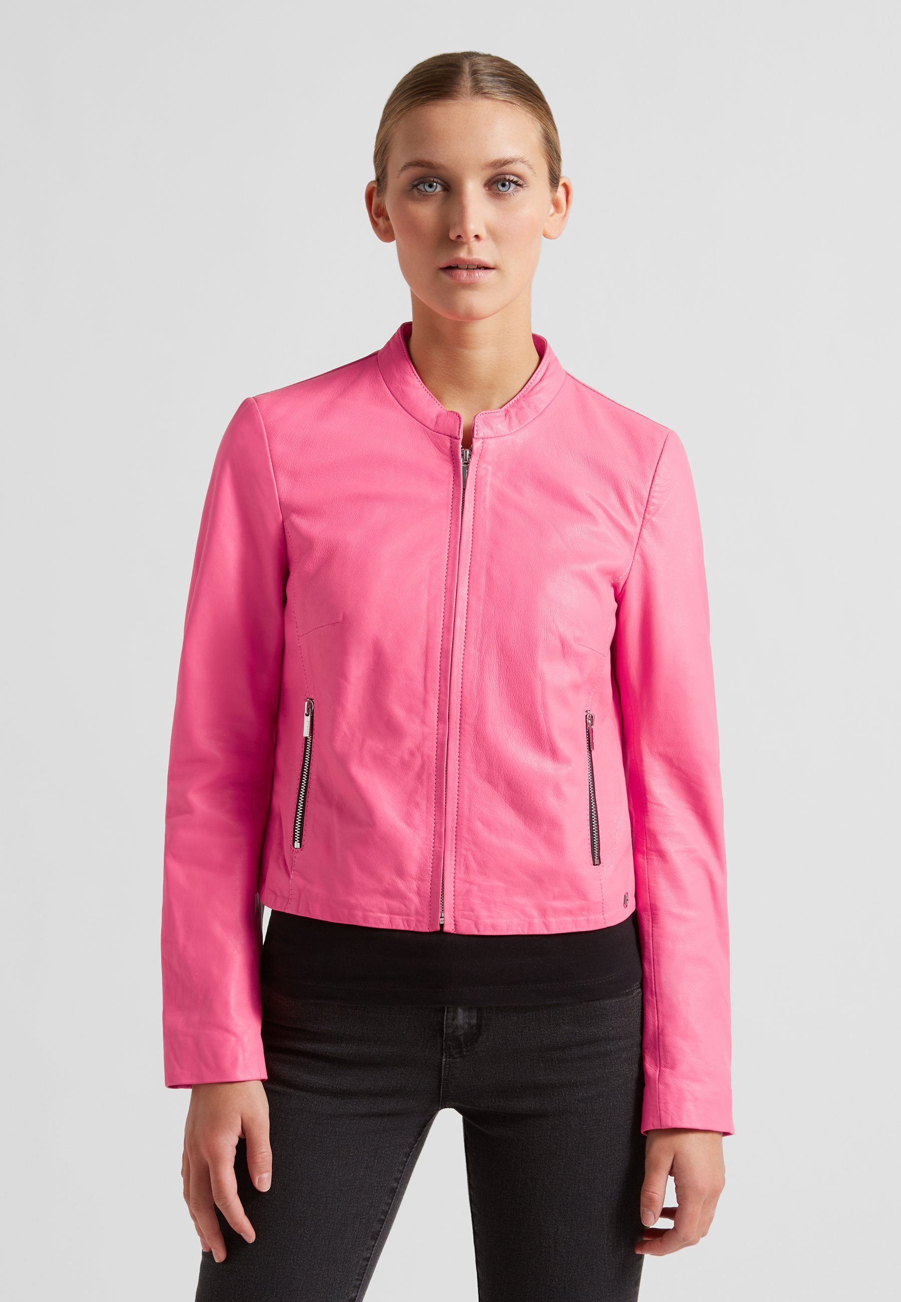 Milestone Bikerjacke MSConny Damen Lederjacke Jacke günstig online kaufen