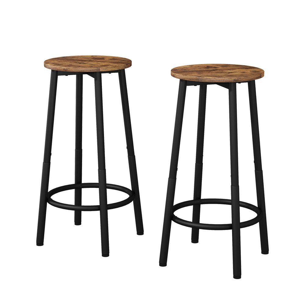 Vicco Barhocker Edmonton, Eiche rustikal, 31.5 günstig online kaufen
