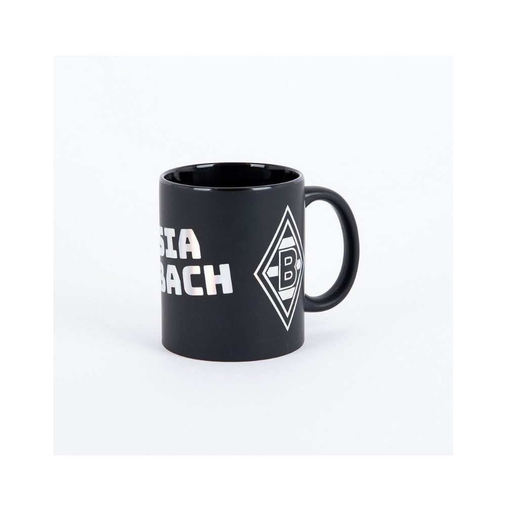 Borussia Mönchengladbach Becher Borussia M´Gladbach Tasse "Silbermetallic", Keramik