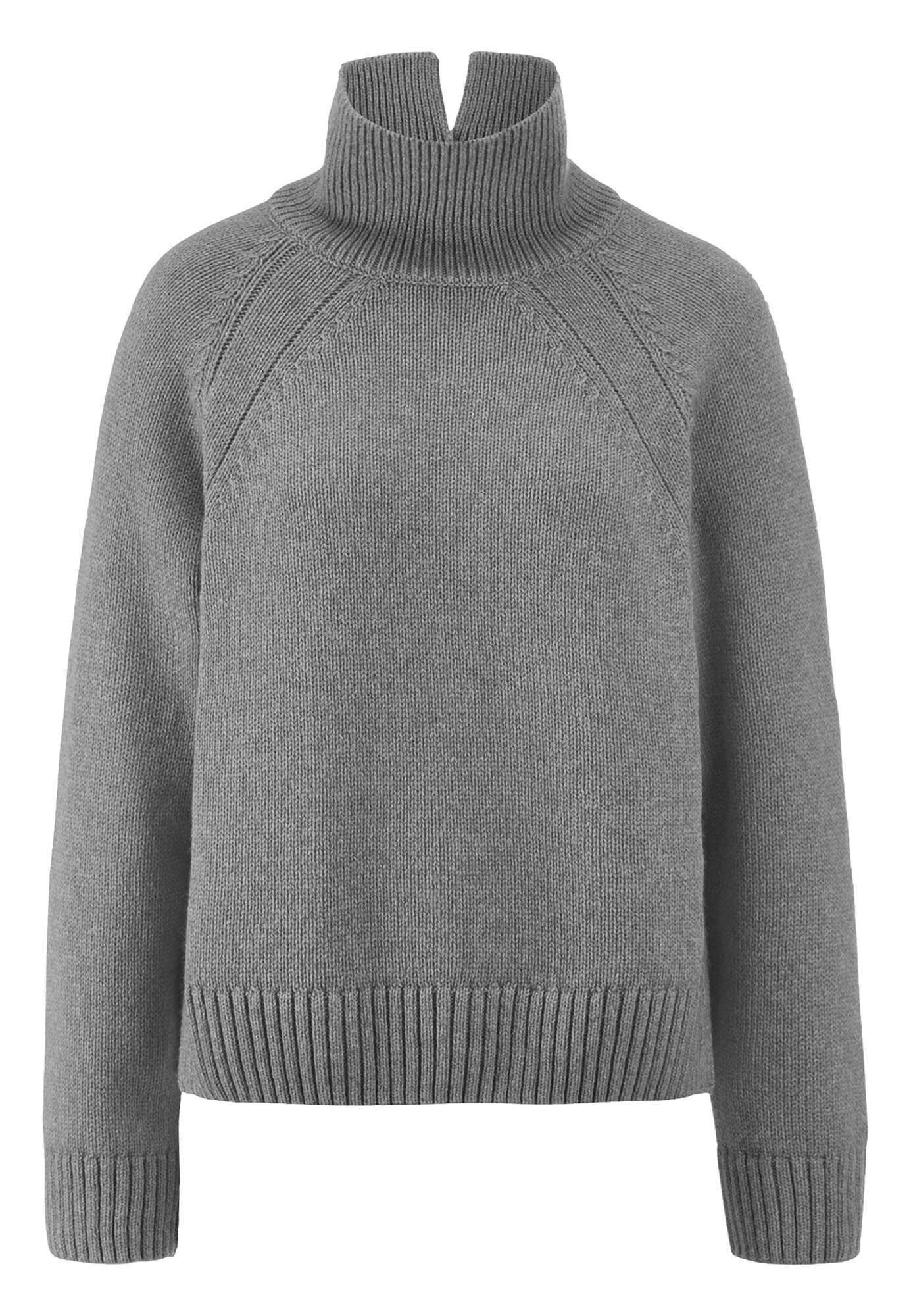 Hessnatur Strickpullover Relaxed aus Bio-Merinowolle mit Bio-Baumwolle (1-tlg)