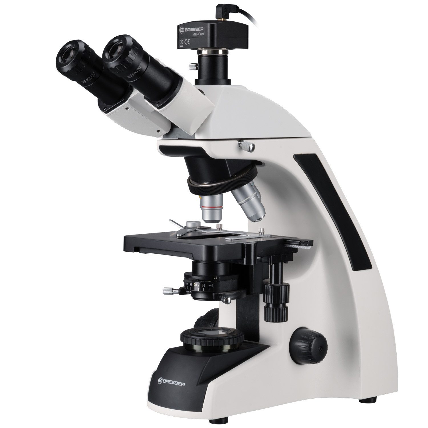 BRESSER BRESSER Science TFM-301 Trino Mikroskop mit MikroCam SF Full-HD-Mikro… Auf- und Durchlichtmikroskop
