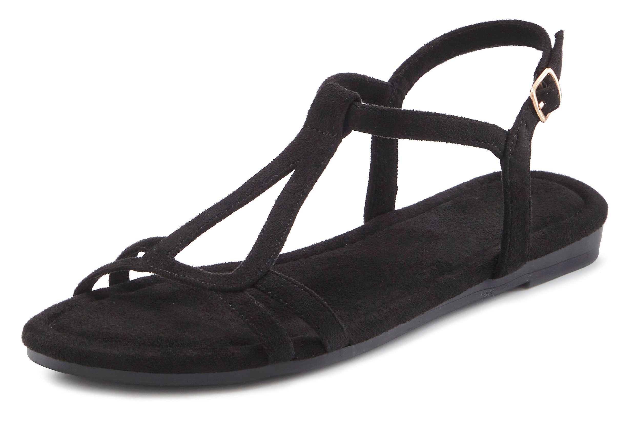 Vivance Sandalette, offener Schuh, Sommerschuh Sandale NEU aus weichem Material VEGAN