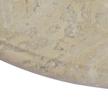 furnicato Tischplatte Creme Ø60x2,5 cm Marmor