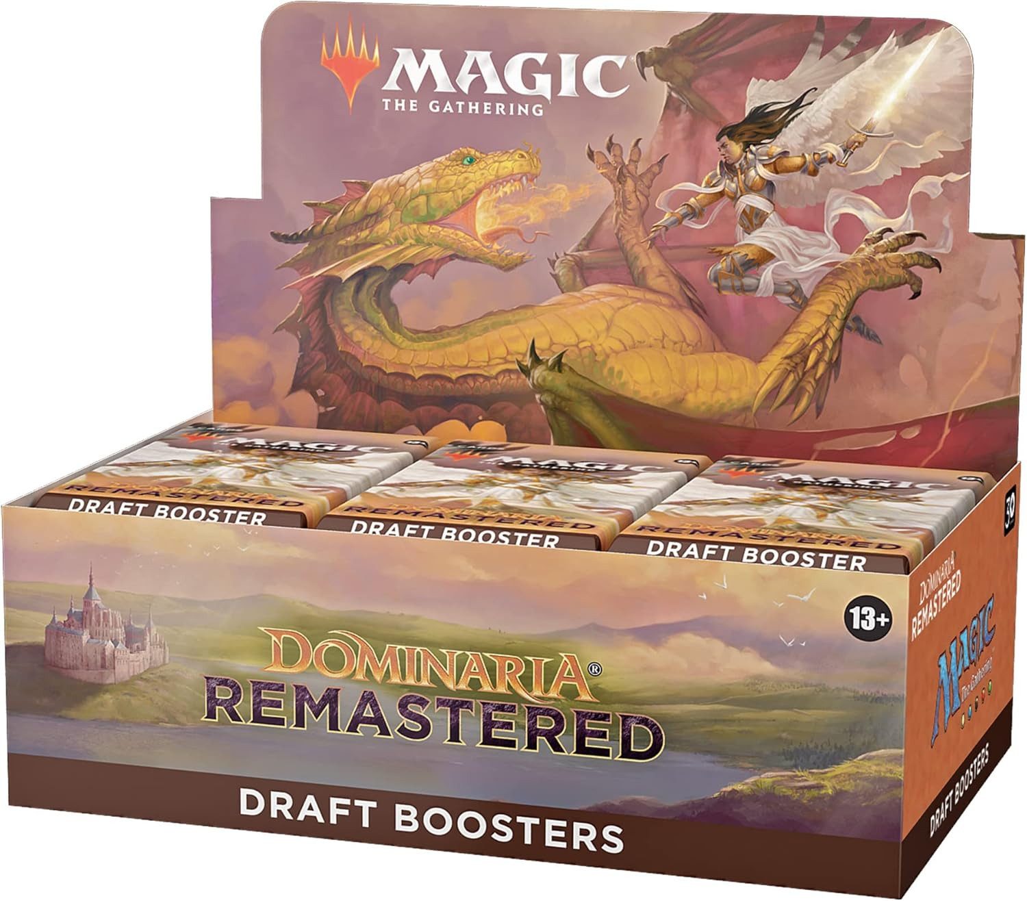 Magic the Gathering Sammelkarte Dominaria Remastered Draft Booster Display Englisch, Includes 36 Booster Packs