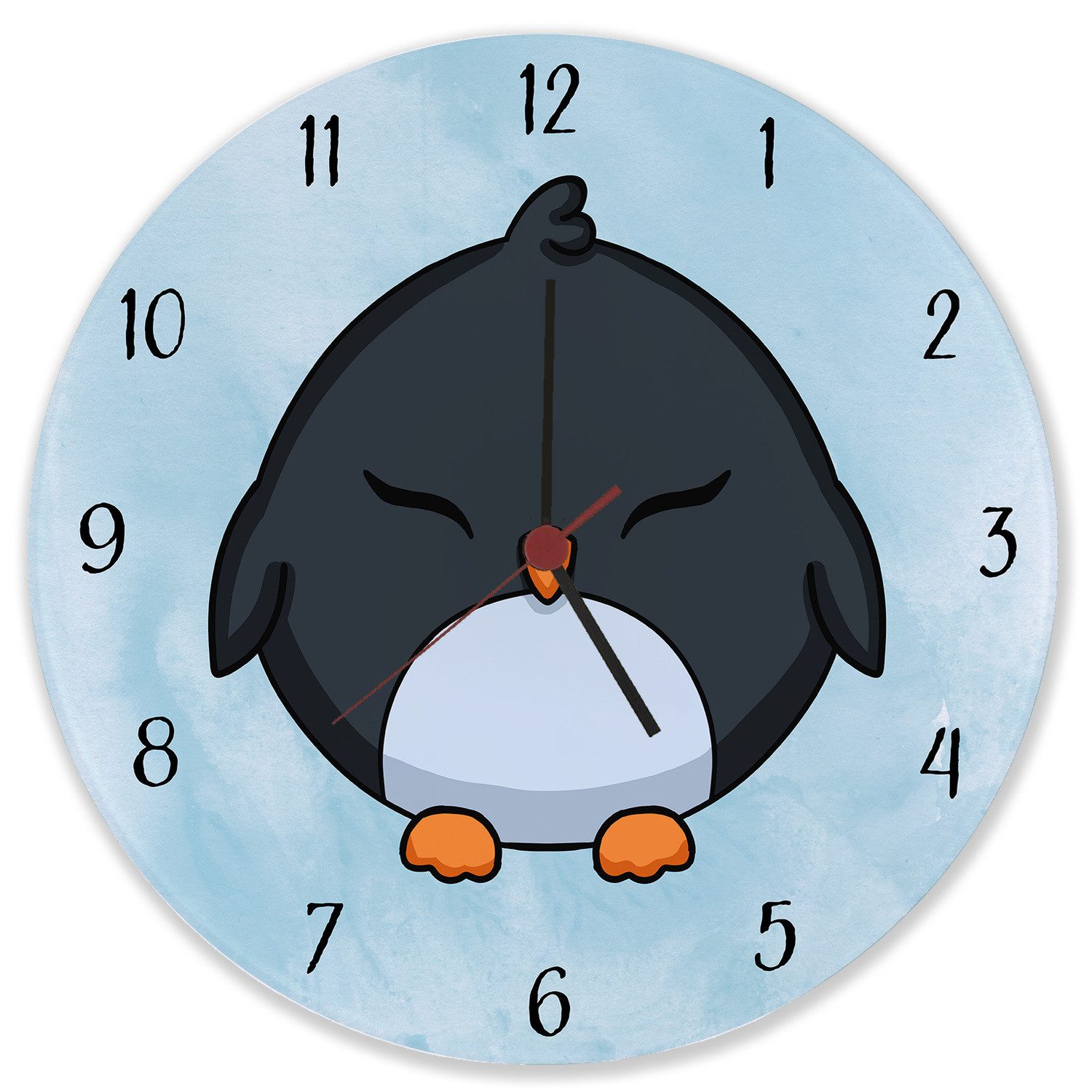 speecheese Wanduhr Pinguin Kinder Wanduhr aus günstig online kaufen
