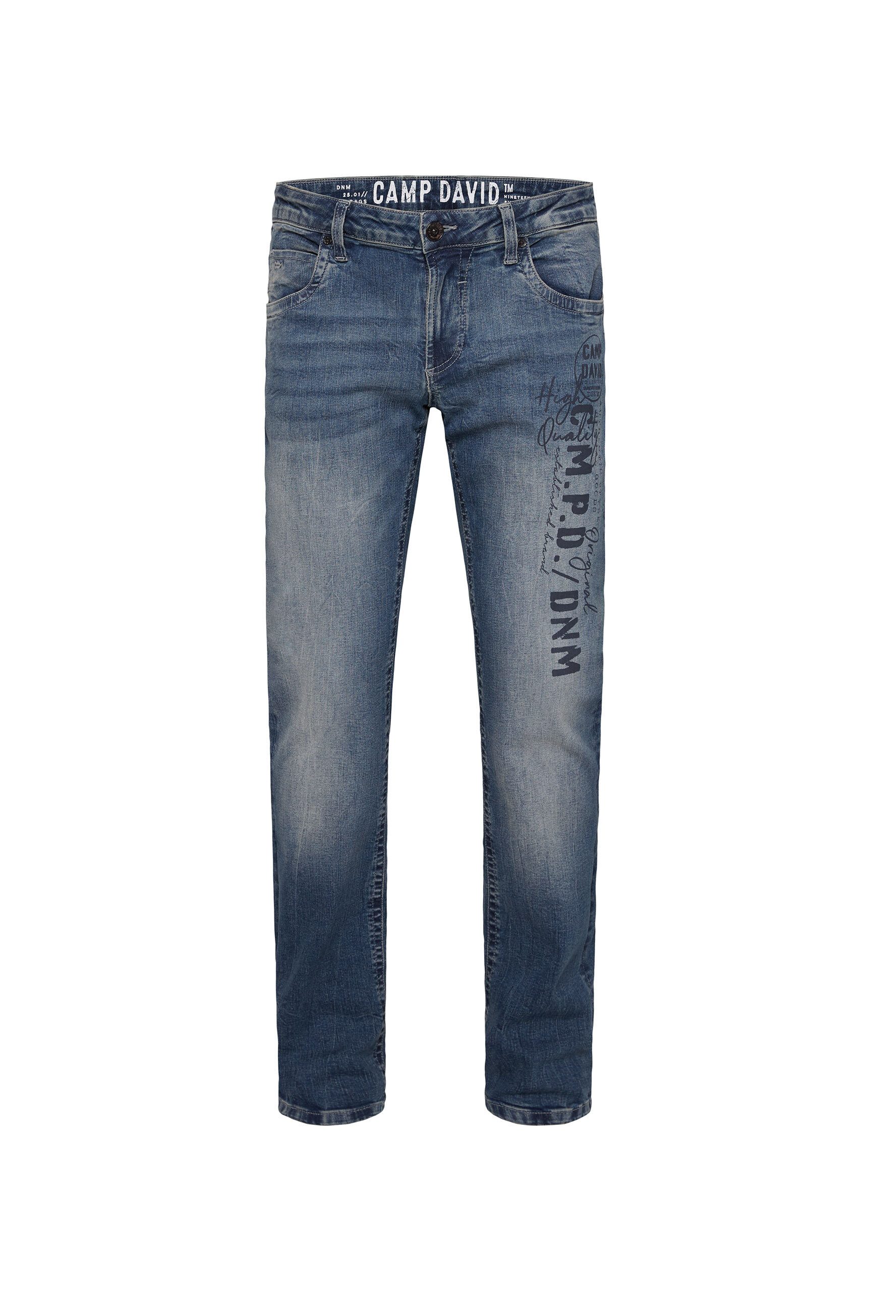 CAMP DAVID Regular-fit-Jeans mit breiten Nähten günstig online kaufen