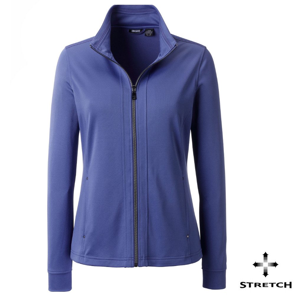 Trekkingjacke LPO - funktionelle, modische Sweatjacke - Abby Damen, blau