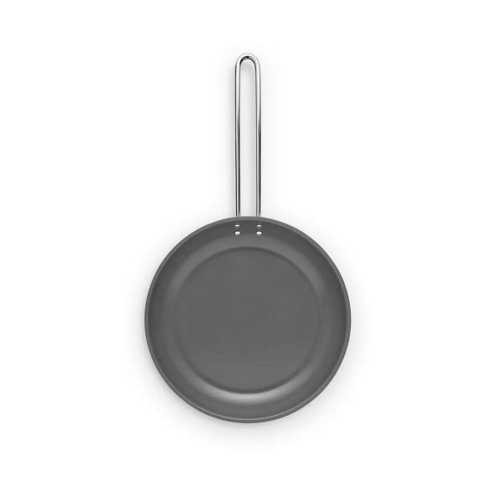 Eva Solo Bratpfanne Bratpfanne Laser Titanium 28 cm Stainless Steel, Bratpfanne Laser Titanium, Ø28cm, Edelstahl
