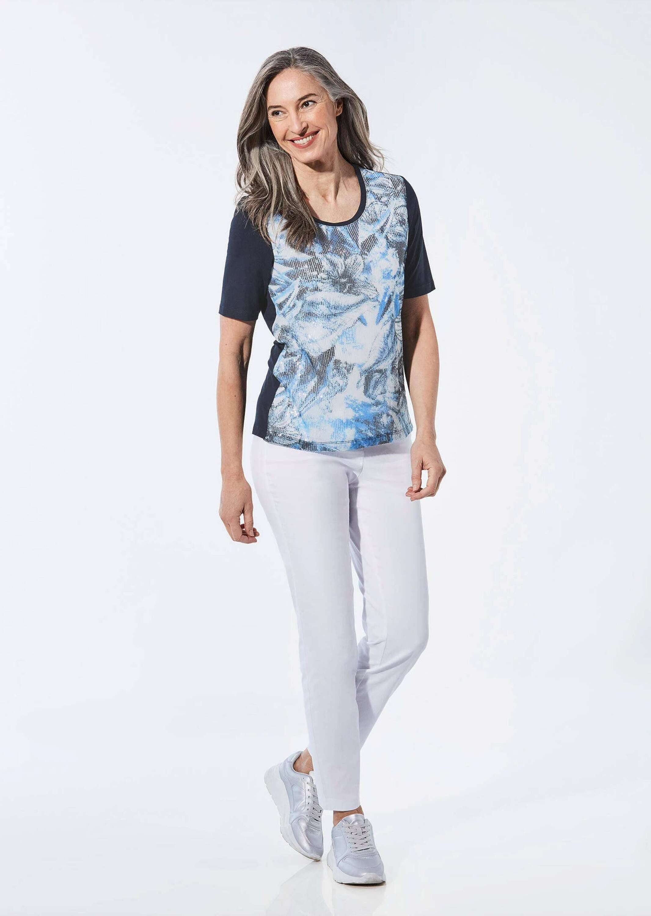 GOLDNER T-Shirt Shirt mit Pailletten günstig online kaufen