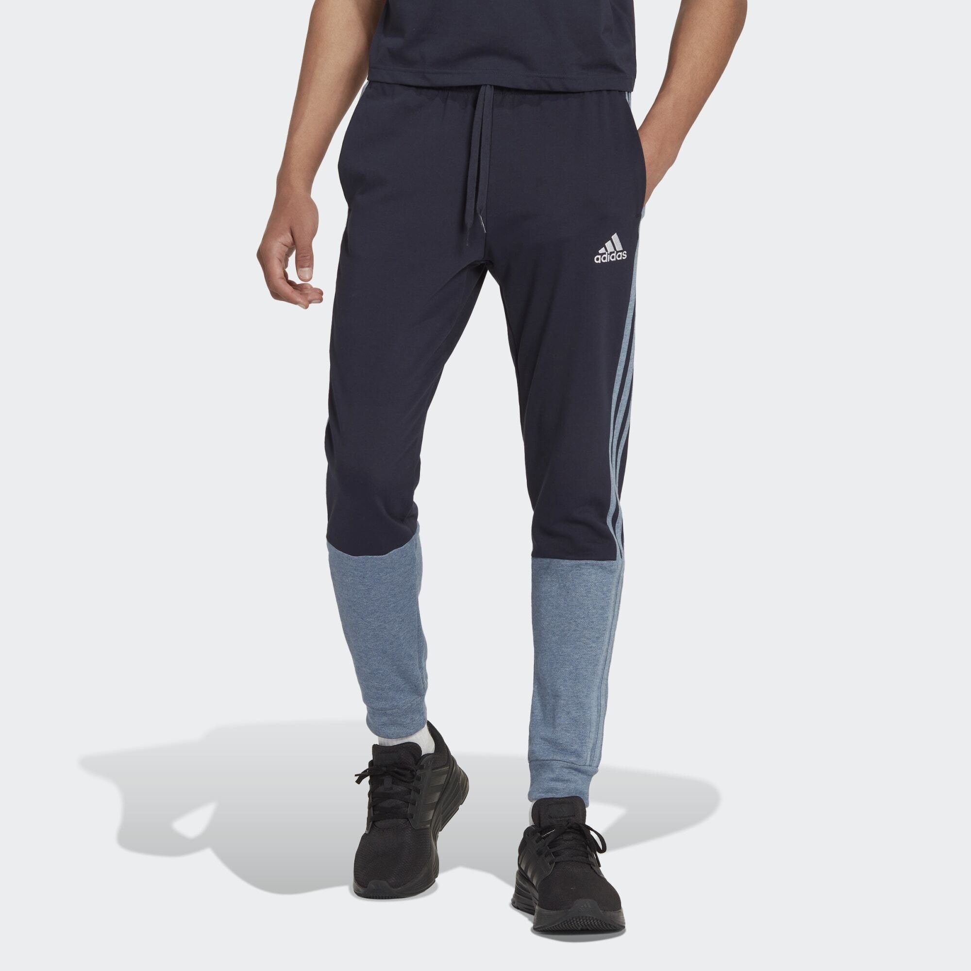 adidas Sportswear Jogginghose ESSENTIALS MÉLANGE FRENCH TERRY HOSE Legend Ink / Legend Ink Metallic