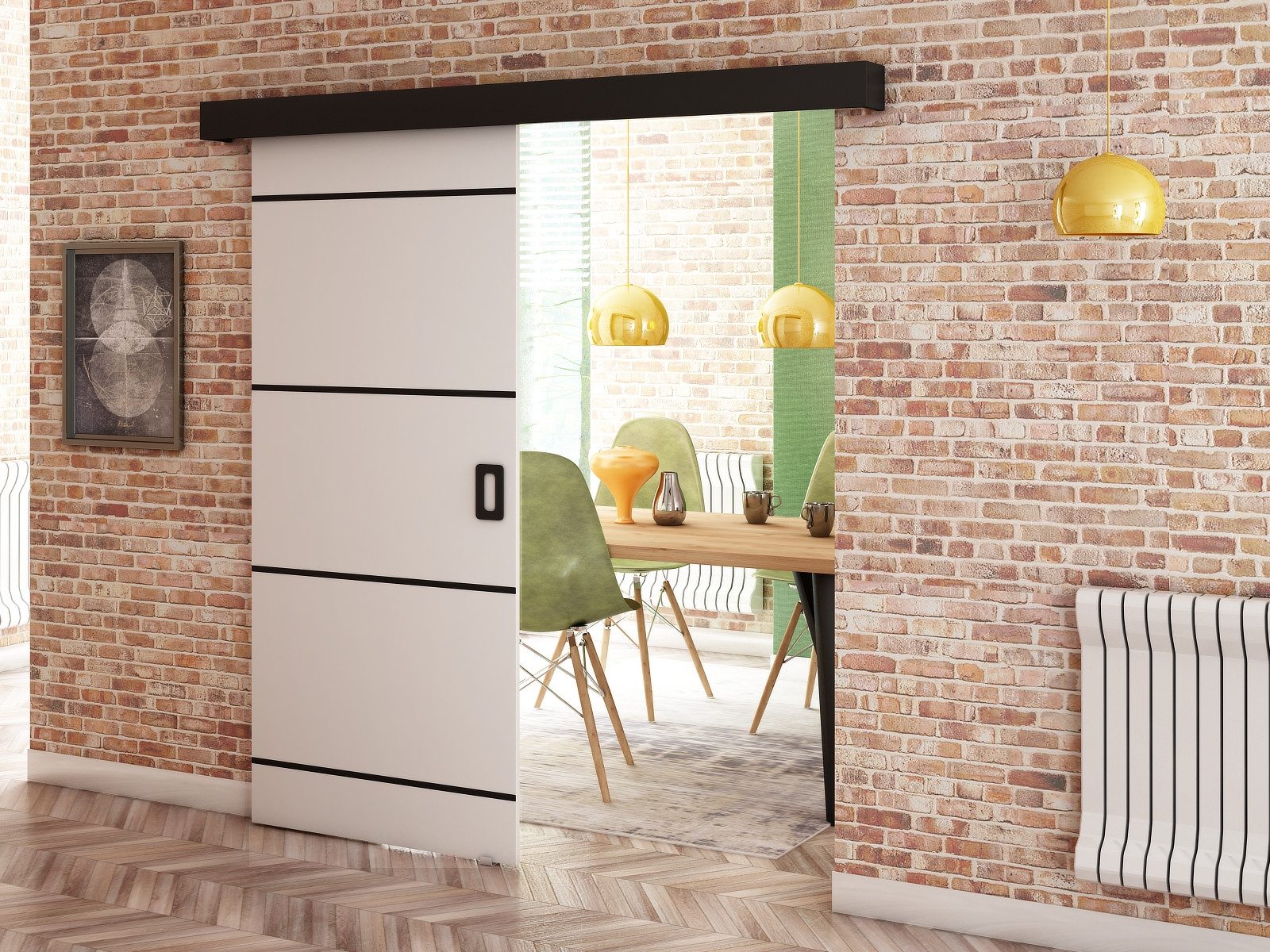 MOEBLO Schiebetür MAY IV (mit/ohne Soft-Close-System, günstig online kaufen