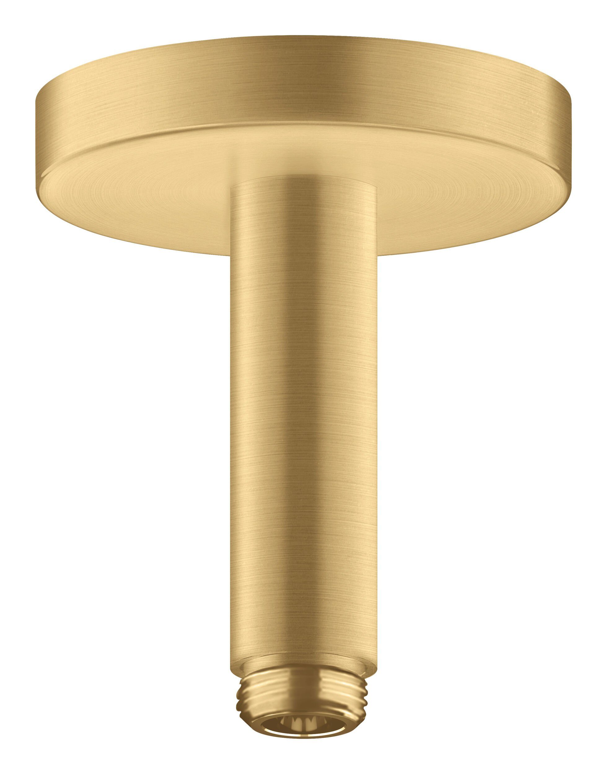 hansgrohe Deckenanschlussrohr Axor ShowerSolutions, Deckenanschluss 100 mm - Brushed Gold Optic