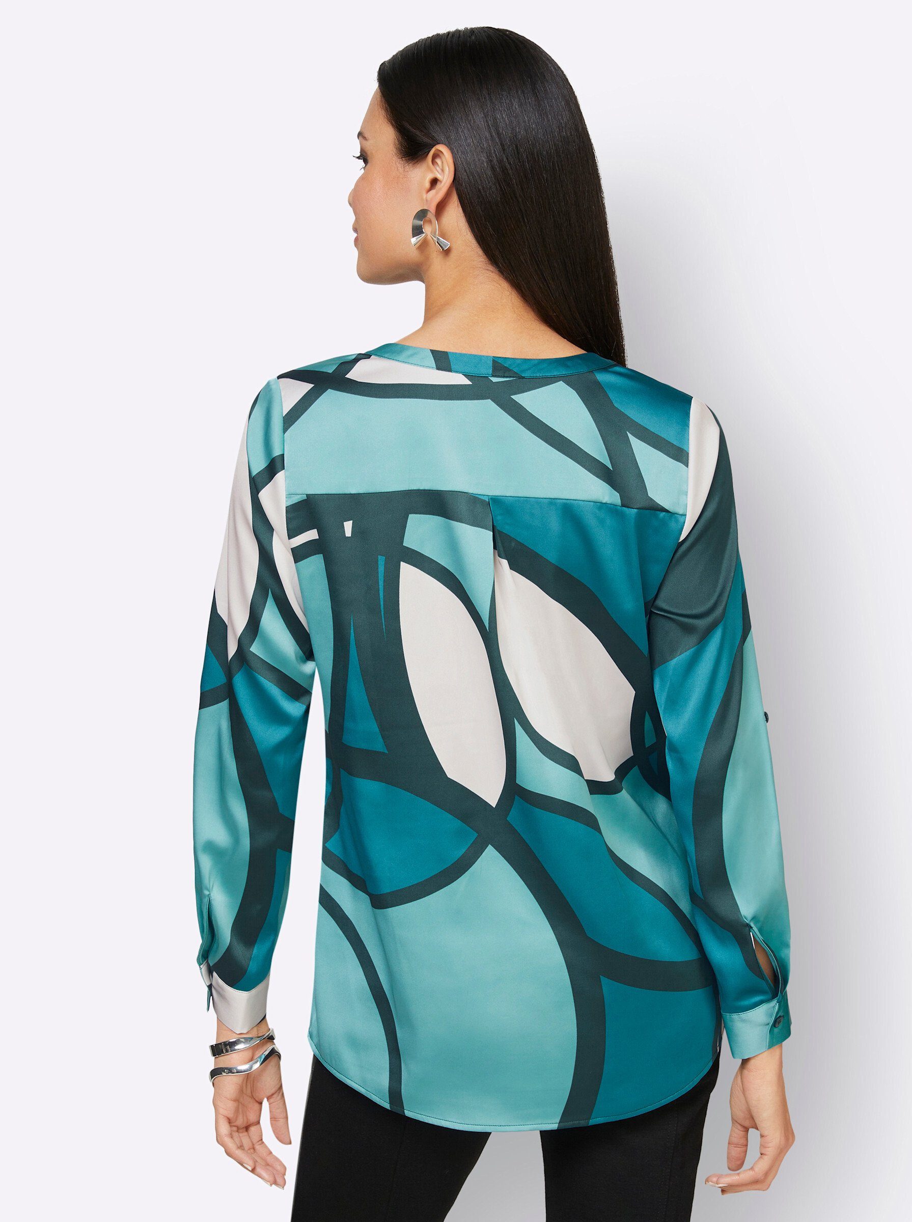 creation L Klassische Bluse Longbluse günstig online kaufen