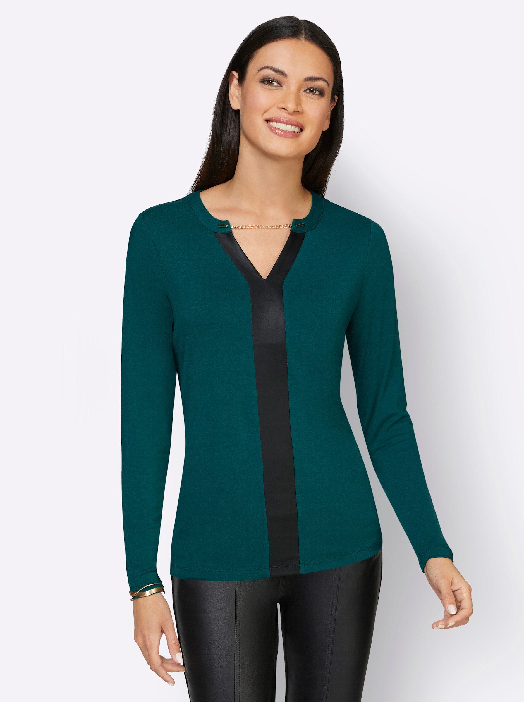 T-Shirt Langarmshirt .