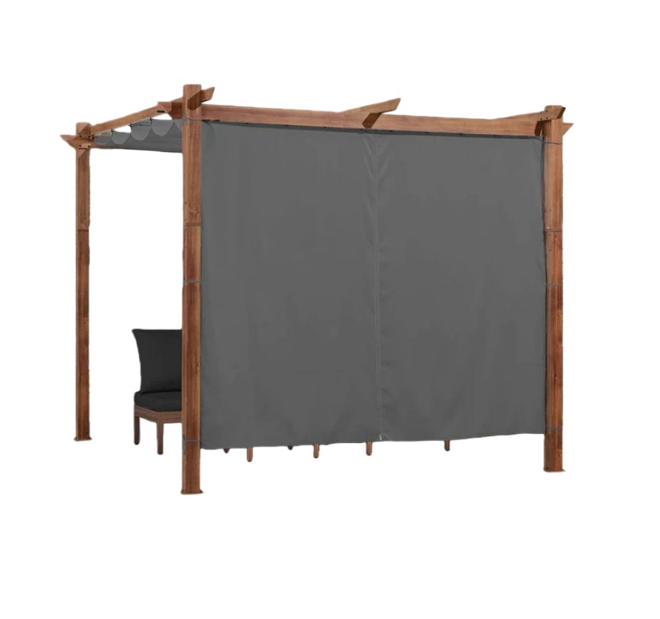 PURPLE LEAF Pavillonseitenteil Verstellbare Outdoor-Markise, 1 x Schiebedac günstig online kaufen