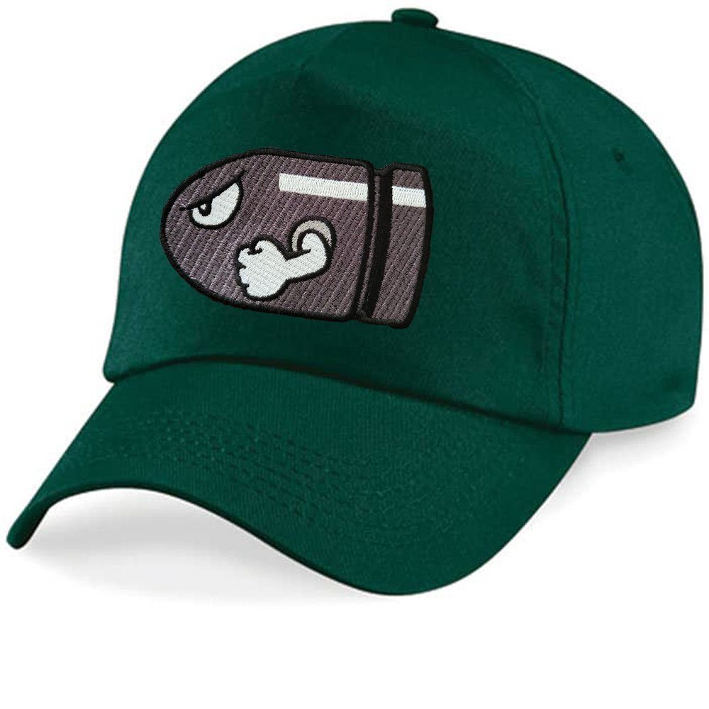 Baseball Cap Kinder Mario Rocket Stick Patch Luigi Peach Super Retro